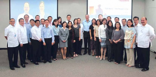 Participants of the third Ayala Leadership Acceleration Program, a management development initiative in partnership with Harvard Business School Participants of the third Ayala Leadership Acceleration Program